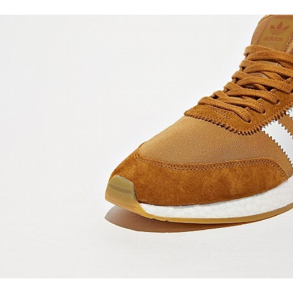 Neue Adidas I-5923 Boost Runner Herren Bräune Laufschuhe Outlet