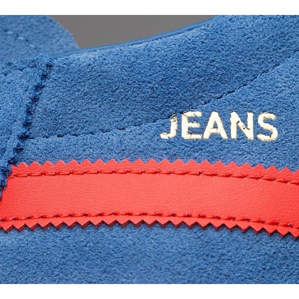 Neue Adidas Jeans Herren Blau Turnschuhe Outlet