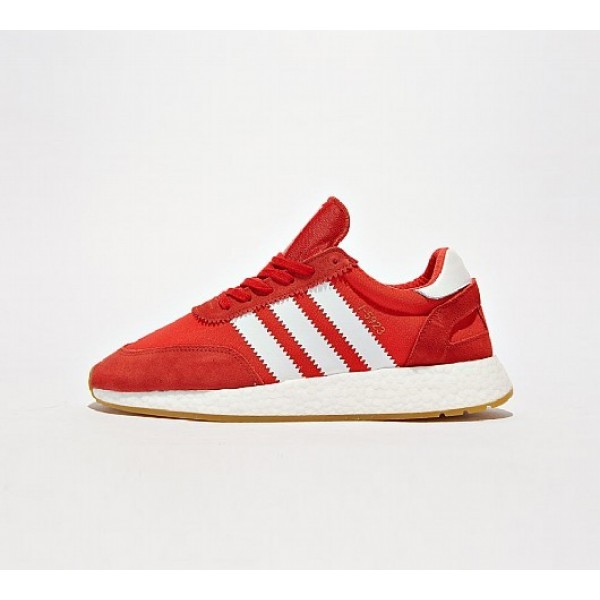 Neue Adidas I-5923 Boost Runner Herren Rot Laufsch...