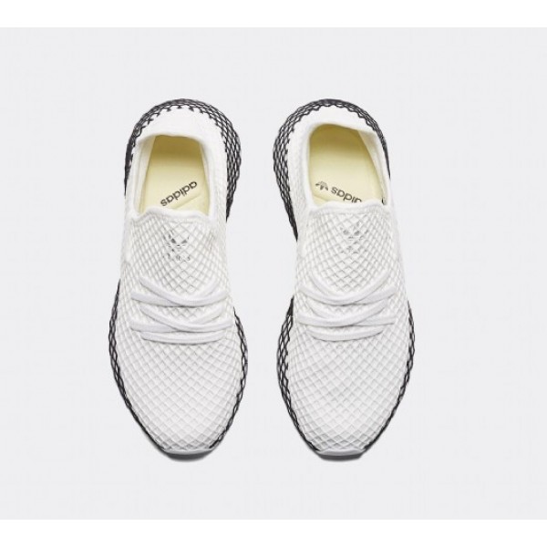Neue Adidas Deerupt Runner Herren Weiß Laufschuhe Online Bestellen