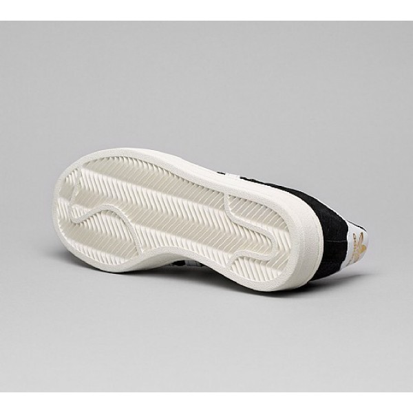 Neue Adidas Campus Croc Damen Schwarz Turnschuhe Online