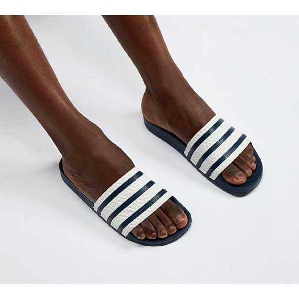 Neue Adidas Adilettes Herren Weiß Sandalen Auslauf