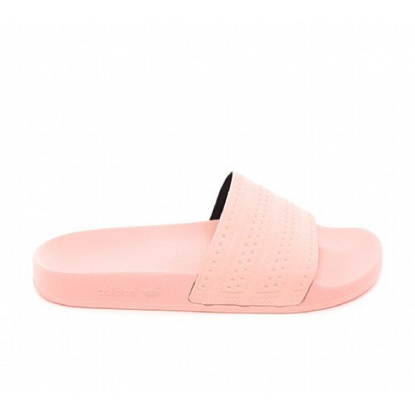 Neue Adidas Adilette Pastel Herren Rosa Sandalen Auf Verkauf