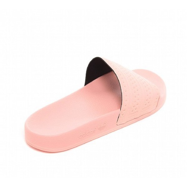 Neue Adidas Adilette Pastel Herren Rosa Sandalen Auf Verkauf