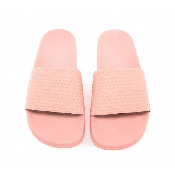Neue Adidas Adilette Pastel Herren Rosa Sandalen A...