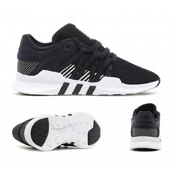 Neue Adidas EQT Racing ADV Damen Schwarz Basketballschuhe Auslauf